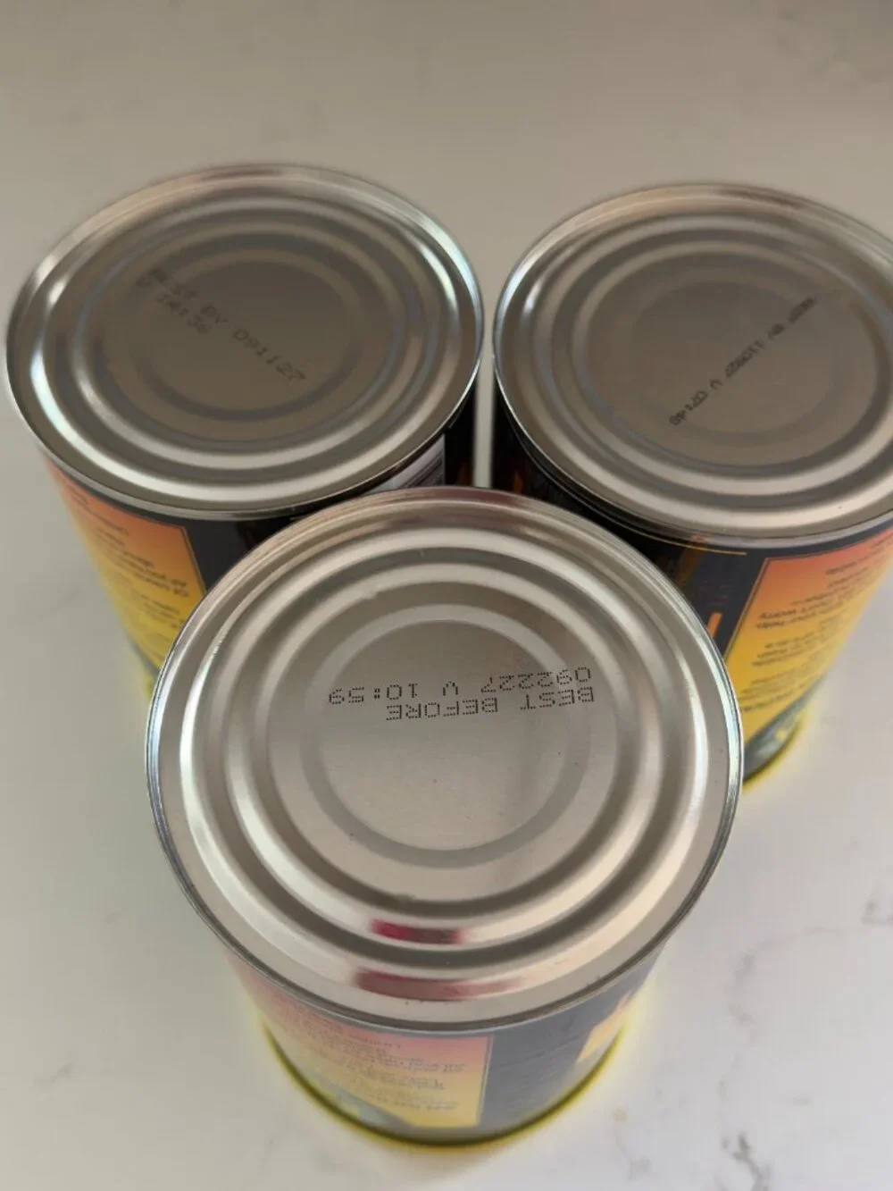 Set of 3 Empty Chock Full o' Nuts 10.2-11.3oz Coffee Tins Kitchen Décor Canister